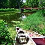 Canoeing to and from Red Bridge Retreat is a fine way to see the millrace and enjoy the greener life in the city.