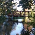 The bed and breakfast is named for this bridge, for decades a feature of millrace navigation. 